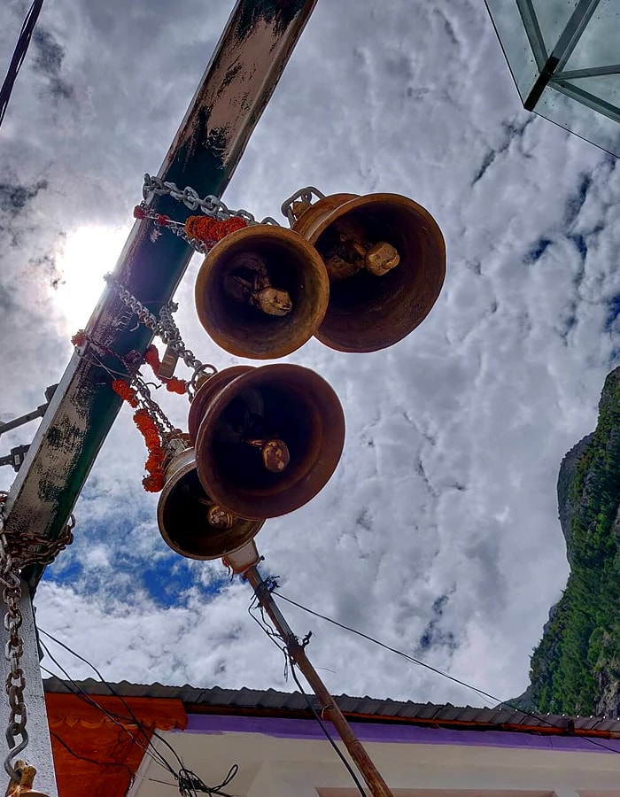 Gangotri Dham Hindu Temple Bells